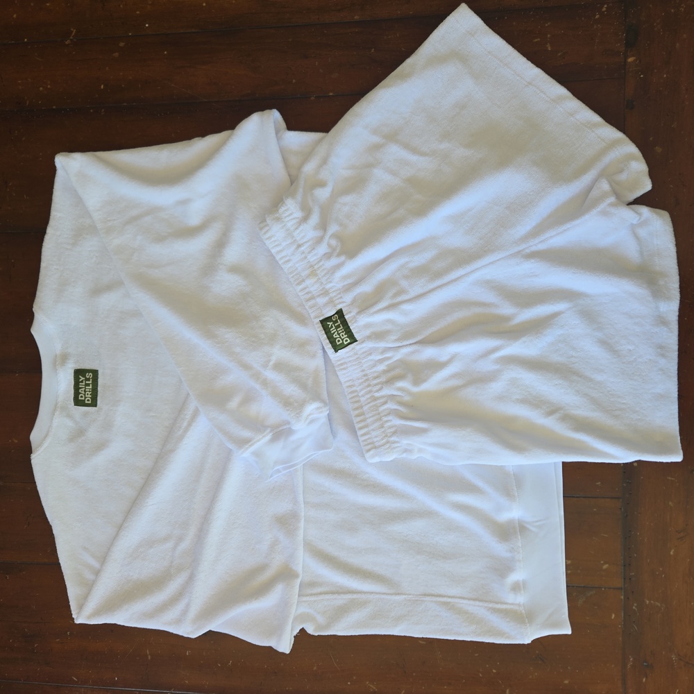 Daily Drills White Sweatshirt
